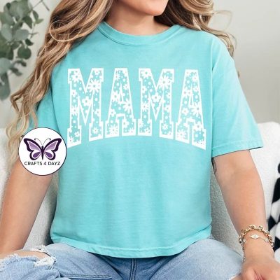 Mama Flowers Floral Mama T-Shirt