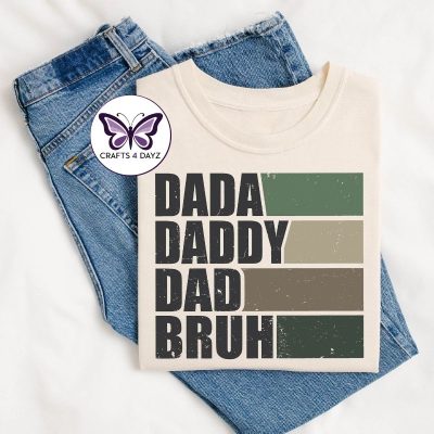 Dada Daddy Flat Dada - Daddy - Dad - Bruh
