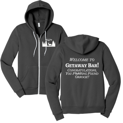 Getaway Bar Full Zip-Up Bella+Canvas