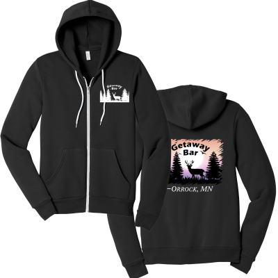 Getaway Bar Full Zip-Up Bella+Canvas