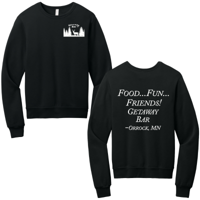 Getaway Bar Crewneck Sweatshirts