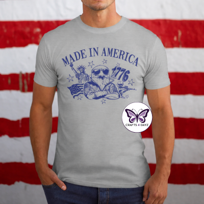 Made in America Blue Ink Made in America