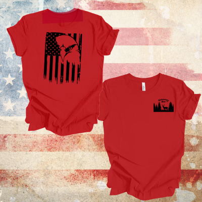 Getaway Bar Crewneck Eagle T-Shirt