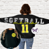 Softball Mama Personalized Number