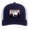 Hat Weekend Navy Full Color Getaway Bar Trucker Hat