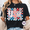 Floral USA T-Shirt