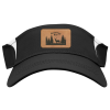 Viser Black Rectangle Patch Getaway Bar Viser